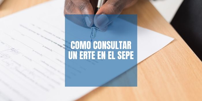 Cómo consultar un ERTE en el SEPE
