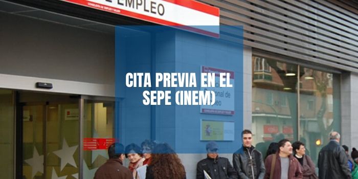 Cómo pedir cita previa en el SEPE (INEM)